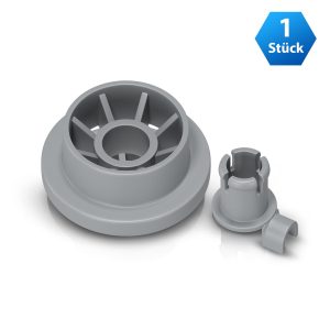 Korbrolle Rollen Kompatibel mit Bosch 00165314 für Unterkorb Geschirrspüler