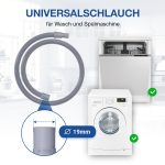 Ablaufschlauchverlängerung 1,5m für Waschmaschine Spülmaschine – Bild 3