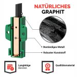 Motorkohlen 2x wie Beko 371202407 L24MF7 grün für Waschmaschine – Bild 3