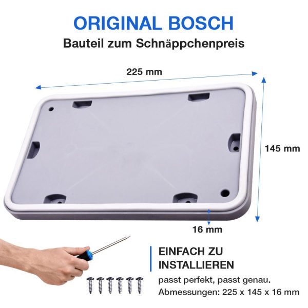 Wartungsklappe kompatibel mit Bosch 00646776 für Trockner Wärmetauscher