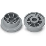 Korbrolle 2x Rolle Ersatz für Bosch 0165314 für Unterkorb Spülmaschine