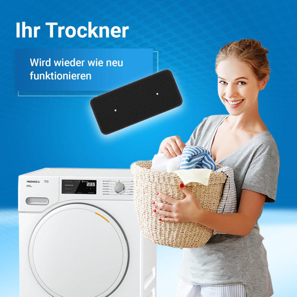 6x Trockner Filter Schwamm - 275x125x10mm Für Hoover Candy