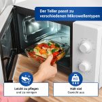 Drehteller Glasteller Ersatz für LG 3390W1G005D 245mmØ für Mikrowelle – Bild 3