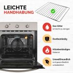 Grillrost Gitter Universal 350/520 x 320 mm für Backofen mit Schraubverschluss