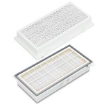 Abluftfilter Set 2 Stk passend wie Miele 9616270 SF-HA30 für Staubsauger