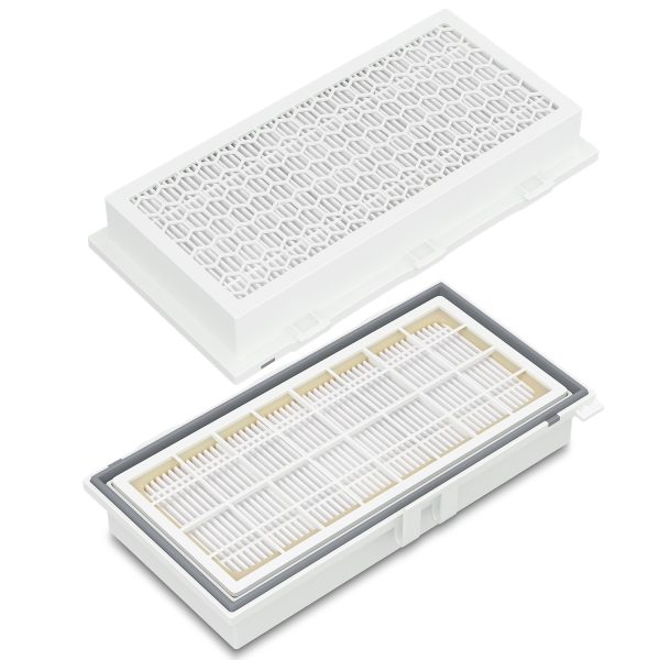 Abluftfilter Set 2 Stk passend wie Miele 9616270 SF-HA30 für Staubsauger