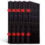 Kohlefilter Set 5x passend wie AEG 5026385100/3 Typ150 für Abzugshaube