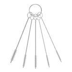 Nylon-Reinigungsbürsten Set 5 Stück für Reagenzgläser Teekanne Strohhalme