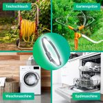 Schlauchschelle 110-130mmØ für Trockner Dunstabzugshauben Gefrierschrank