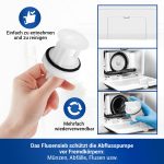 Flusensiebeinsatz wie Bosch Siemens 00605010 für Waschmaschine – Bild 4