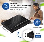 Kohlefilter Set 2x wie Electrolux 902980062/1 EFF55 für Dunstabzugshaube – Bild 2