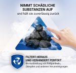 Kohlefilter Set 2x wie Electrolux 902980062/1 EFF55 für Dunstabzugshaube – Bild 3