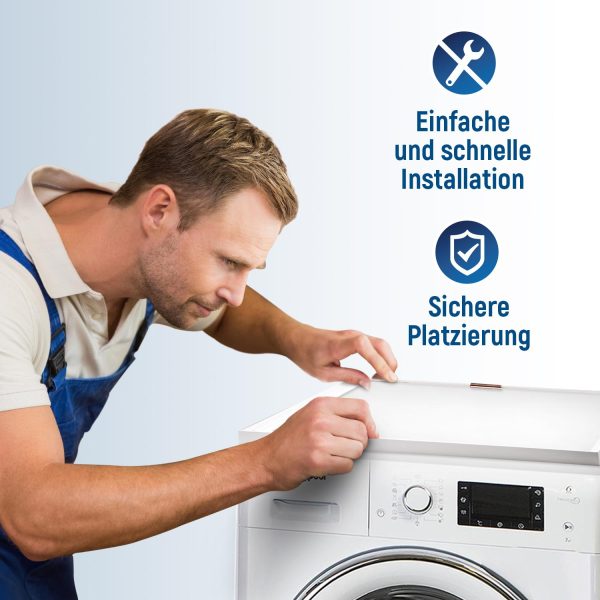 Zwischenbaurahmen Verbindungsrahmen universal für Waschmaschinen Trockner