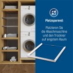 Zwischenbaurahmen Verbindungsrahmen universal für Waschmaschinen Trockner