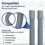 Ablaufschlauch 4,0m 19/22mmØ für Waschmaschine Geschirrspüler – Bild 4