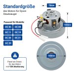 Motor wie Dyson 905358-05 230V wie Type YDK YV-2201 für Staubsauger – Bild 4