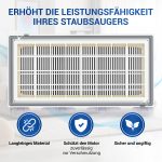 Abluftfilter Set 3Stk passend wie Miele 9616270 SF-HA30 für Staubsauger – Bild 3