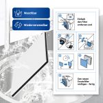 Motorschutzfilter Set 2x wie PHILIPS 482248010228 dreilagig für Staubsauger – Bild 4