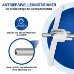 Mitnehmer Flügel Bosch 10004361 für Küchenmaschine MUZ4DS4 MUZXLVL1 – Bild 2