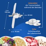 Mitnehmer Flügel Bosch 10004361 für Küchenmaschine MUZ4DS4 MUZXLVL1 – Bild 4