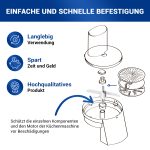 Mitnehmer Flügel Bosch 10004361 für Küchenmaschine MUZ4DS4 MUZXLVL1 – Bild 5