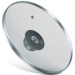 Glasdeckel 20cm universal mit Knopfgriff für Töpfe Pfannen – Bild 2