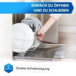 Korbrollen Set 16x kompatibel mit Electrolux 50286965004 für Spülmaschine