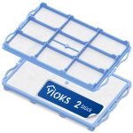 2x Vormotorfilter wie Bosch 00578863 VZ01MSF für Staubsauger