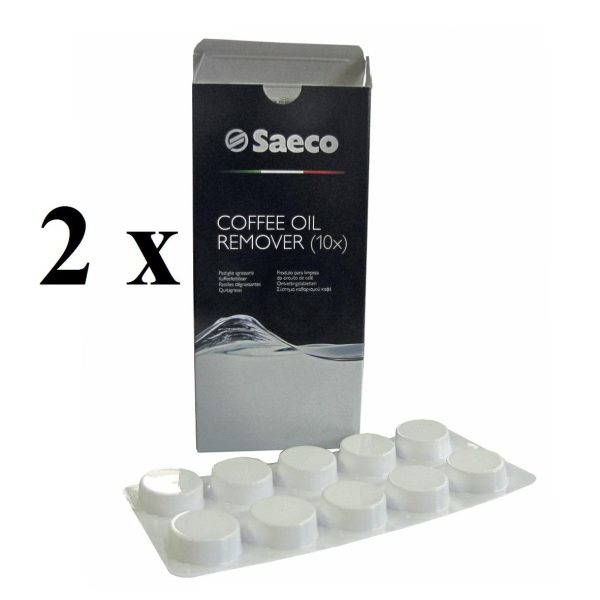 Kaffeemaschinen-Reiniger Tabletten Philips Saeco CA6704/99 2x10 Stück