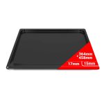 Backblech Blech Gorenje 274662 458x364x17mm emailliert für Backofen Herde