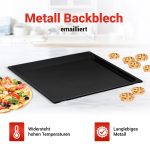 Backblech Blech Gorenje 274662 458x364x17mm emailliert für Backofen Herde