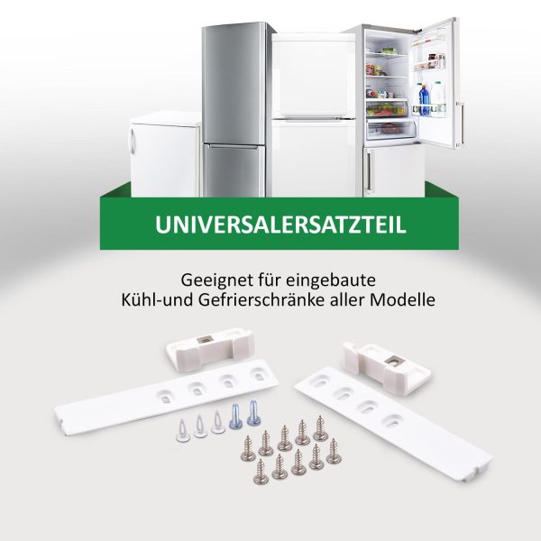 Türmontageset kompatibel mit LIEBHERR 9086322 für Schlepptür Kühlschrank