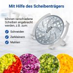 Scheibenträger Flügelrad wie BRAUN 67002059 für 500ml Topf Küchenmaschine – Bild 3