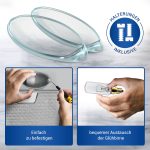 Lampenabdeckung 100x54mm wie Electrolux 5024879600/0 2 Stück für Dunstabzugshaube – Bild 4