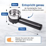 Siebträger wie PHILIPS Saeco 996530067961 CP9064/01 für Kaffeemaschine – Bild 5