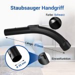 Handgriff passend wie Miele 9442601 35mm Rohr-Ø für Staubsauger – Bild 3