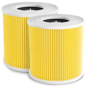Filterzylinder Lamellenfilter 2x wie Kärcher 6.414-552.0 für Mehrzwecksauger