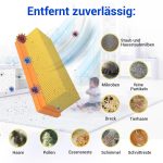 Flachfaltenfilter Set 2x wie Kärcher 6.414-498.0 Filter für Staubsauger