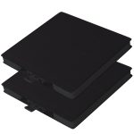 Aktivkohlefilter Set 2x wie Bosch 11026769 DHZ5326 232x237mm für Dunstabzugshaube