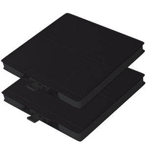 Aktivkohlefilter Set 2x wie Bosch 11026769 DHZ5326 232x237mm für Dunstabzugshaube