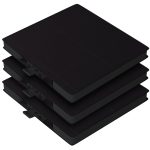 Ersatzfilter Set 3x wie Bosch 11026769 DHZ5326 232x237mm für Dunstabzugshaube