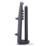 Laufschienenanschlag Abdeckkappe Beko 1880580400 hinten für Geschirrspüler – Bild 3