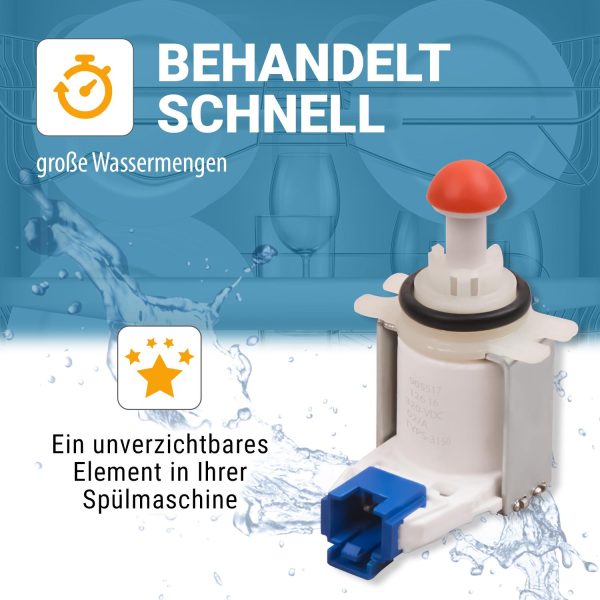 Ventil Ablaufventil Bosch 11033896 für Wassertasche Geschirrspüler