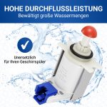 Ventil Ablaufventil Bosch 11033896 für Wassertasche Geschirrspüler – Bild 3