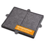 Kohlefilter kompatibel mit Miele 6228731 DKF12 288x242mm für Dunstabzugshaube
