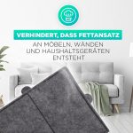 Kohlefilter kompatibel mit Miele 6228731 DKF12 288x242mm für Dunstabzugshaube