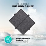 Kohlefilter kompatibel mit Miele 6228731 DKF12 288x242mm für Dunstabzugshaube