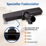 Parkettbürste passend wie Miele 7155710 für 35mm Rohr-Ø Staubsauger – Bild 5