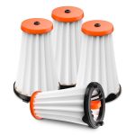 Innenfilter 4x wie AEG 900167153/7 AEF144 für Akkusauger Stielhandstaubsauger