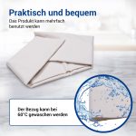 Bügeltuch 85cm Walzbreite für Mangel Bügelmaschine – Bild 5